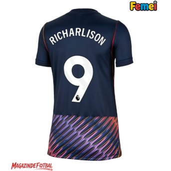 Tottenham Hotspur Richarlison #9 Tricou Fotbal Replică 2026-27 Femei Deplasare